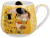 DUO ART GALLERY Fassbecher 430 ml THE KISS ECRU New Bone China Porzellan Bild 2