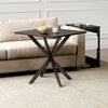 BlingBin Esstisch Küchentisch Quadratisch Esszimmertisch mit Spinnenfuß Kleiner Tisch (1 Stück, 1-St, 80x75 cm), für 2-4 Personen für Küche, Esszimmer und Wohnzimmer Bild 2