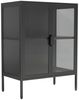 VCM Standvitrine Floka 919951 Schwarz H. 80 x B. 60 x T. 35 cm Bild 3