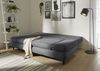 Schlafsofa >SUNNY Lux. 3DL Schlafsofa< Liegefläche 140x210cm, in anthrazit - 212x76x101 (BxHxT) Bild 3