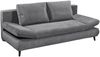 Schlafsofa >SUNNY Lux. 3DL Schlafsofa< Liegefläche 140x210cm, in anthrazit - 212x76x101 (BxHxT) Bild 1