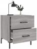 vidaXL Nachttische 2 Stk. Grau Sonoma 40x35x47,5 cm Holzwerkstoff 827321 Bild 4