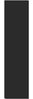 vidaXL Eckregal Schwarz 33x33x132 cm Holzwerkstoff 809036 Bild 5
