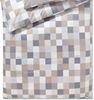 JOOP! Bettwäsche Mosaic Relaunch Sand 4092 7 Mako Satin 135 x 200 + 80 x 80 cm Bild 3
