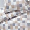 JOOP! Bettwäsche Mosaic Relaunch Sand 4092 7 Mako Satin 135 x 200 + 80 x 80 cm Bild 4