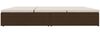 vidaXL Sonnenliege mit Auflagen Poly Rattan Braun 317239 Bild 5