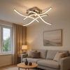 Deckenleuchte, Wellen Design, B 48 cm Bild 2