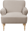 Sessel FREDROS Stoff Taupe Bild 4