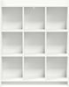 vidaXL Bücherregal Weiß 87,5 x 30 x 111 cm Holzwerkstoff 8011291 Bild 3