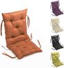 sunnypillow Bankauflage Bankauflage Stuhlkissen viele Farben und Größen zur Auswahl, 50x50x50cm orange Bild 2