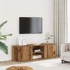 vidaXL TV-Schrank Altholz-Optik 120x34x37 cm Holzwerkstoff 855974 Bild 3