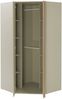 Eckkleiderschrank Lonitz LZ02 (Farbe: Sandbeige / Sandbeige + Geölte Eiche) Bild 2