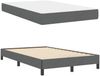 vidaXL Boxspringbett mit Matratze Dunkelgrau 120 x 190 cm Stoff 3398473 Bild 4