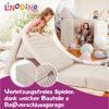 Linodino® Spielsofa Cord | Kindersofa aus Schaumstoff Bausteine - Spielsofa für Kinder & Kuschelecke im Kinderzimmer I Elfenzauber Beige Bild 3