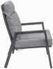 Gartensessel Belinda / Sondrino, Aluminium, Grau, 72 x 98 x 81 cm Bild 2