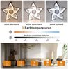 LED Deckenventilator Mit Beleuchtung -ZMH Modern Deckenleuchte mit Ventilator Leise 48W Fernbedienung Dimmbar 3 Farbtemperatur 6-Gang Timer Weiß Ventilator Lampe für Jugendzimmer Kinderzimmer Bild 2