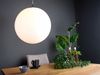 LED Pendelleuchte einflammig Glaskugel Opalweiß, Ø 45cm Bild 5