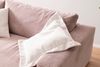 KAWOLA Big Sofa MADELINE Cord rosa 85 x 170 x 290 cm Bild 5