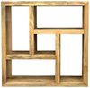 Bücherregal Hina 110x110x35 aus Mangoholz Bild 4