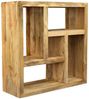 Bücherregal Hina 110x110x35 aus Mangoholz Bild 2
