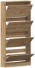 vidaXL Schuhschrank Artisan-Eiche 80 x 21 x 163,5 cm Holzwerkstoff 3334026 Bild 5