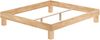 Kingsize Doppelbett 200x200 Buche Bettrahmen Holzbett mit Rollrost Bild 2