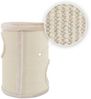 lionto Kratztonne Sisal 50 cm, Kratzturm mit 2 Eingängen & Kuschelbett, beige, (1-tlg), robust & platzsparend, Katzenspielplatz Bild 4