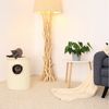 lionto Kratztonne Sisal 50 cm, Kratzturm mit 2 Eingängen & Kuschelbett, beige, (1-tlg), robust & platzsparend, Katzenspielplatz Bild 2