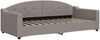 vidaXL Tagesbett Taupe 90x200 cm Stoff 354186 Bild 2