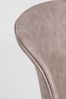 Esszimmerstuhl Tofla, Kunstleder und Metall, modern, Beige Schwarz, komfortables Design für Dein Zuhause Bild 5