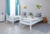 Etagenbett >ANNIKA< (BxHxT: 212x146,5x98,5 cm) in Weiss - 212x146,5x98,5 (BxHxT) Bild 2