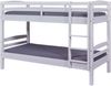 Etagenbett >ANNIKA< (BxHxT: 212x146,5x98,5 cm) in Weiss - 212x146,5x98,5 (BxHxT) Bild 3