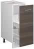 Apothekerschrank R-Line Edelgrau 30 cm ohne Arbeitsplatte Vicco Bild 3
