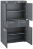 INOSIGN Midischrank Avena Badschrank mit einer Schublade und 4 Türen - Maße (B/T/H) 73/31/130 cm Bild 3