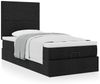 vidaXL Ottoman-Bett mit Matratze Schwarz 80x200 cm Stoff 3313031 Bild 5