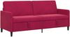 vidaXL Sofa mit Stauraum Weinrot 192 x 78 x 87 cm Polyester 42036994 Bild 2