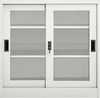 vidaXL Schrank mit Schiebetür Hellgrau 90x40x90 cm Stahl 335955 Bild 2