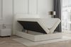 MOEBLO Boxspringbett aus Bouclé Bett 07 (Bonell, Topper, Doppelbett gepolstertes Kopfteil mit Bettkasten Boxspringbett, aus Boucle, Polsterbett Kontinentalbett, Polsterbett Kontinentalbett), Boxspring, (BxHxT):158/178/198x120x214cm Bild 3