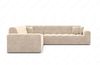 Ecksofa Ibiza Stoff – Modern & Bequem - Samtstoff - Beige Bild 3