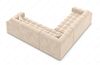 Ecksofa Ibiza Stoff – Modern & Bequem - Samtstoff - Beige Bild 4