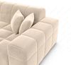 Ecksofa Ibiza Stoff – Modern & Bequem - Samtstoff - Beige Bild 5