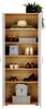 XORA 'ALEX' Schuhkommode XL-Schuhschrank, Holznachbildung Eiche Artisan Weiß, 70 x 179 x 33.5 cm, mit 5 Fachböden Bild 3