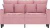 vidaXL 2-Sitzer-Sofa Rosa 120 cm Samt 359296 Bild 3