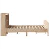 vidaXL Massivholzbett mit Regal ohne Matratze 135x190 cm Kiefer 3323152 Bild 5