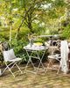 Gartenstuhl 2er Set TRIESTE Metall Beige Bild 3