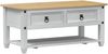 vidaXL Couchtisch Weiß 100 x 48 x 45 cm Massives Kiefernholz 42024941 Bild 2