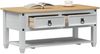 vidaXL Couchtisch Weiß 100 x 48 x 45 cm Massives Kiefernholz 42024941 Bild 3