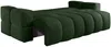 Vente-unique - ISSORO Sofa Stoff Grün - B 107 cm x H 107 cm x L 252 cm Bild 4