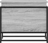 vidaXL Aufbewahrungsbox mit Deckel Grau Sonoma 60x40x51,5 cm 848797 Bild 4