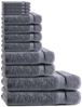 CLASS HOME COLLECTION Handtuch Set 12 TLG Frottee Handtücher Set, 100% Baumwolle (Set, 12-St) Bild 2